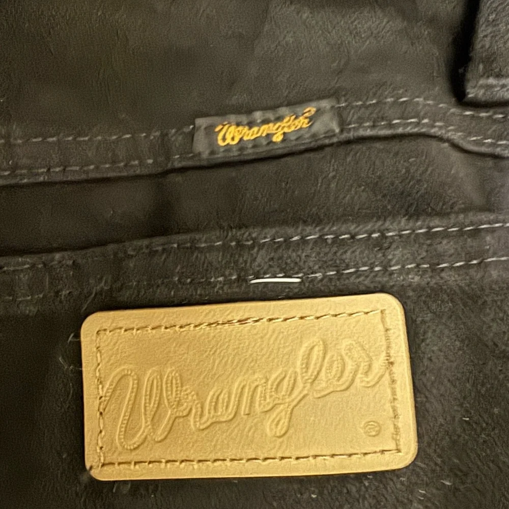 Wrangler Cowboy Cut Black Jeans Slim Fit - Picture 3 of 3